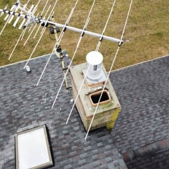 Frederick Home Inspection Services - A drone can see the chimney was open! Most inspectors won't see this. The chimney is too high! - Home Inspectors Near Me Frederick Home Inspection Services - A drone can see the chimney was open! Most inspectors won't see this. The chimney is too high! - Home Inspectors Near Me