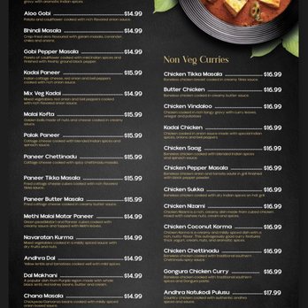 7-Spices Indian Restaurant & Tap House - 2/23/25 Menu - Halal Near Me - Sparks, Nevada 7-Spices Indian Restaurant & Tap House - 2/23/25 Menu - Halal Near Me - Sparks, Nevada