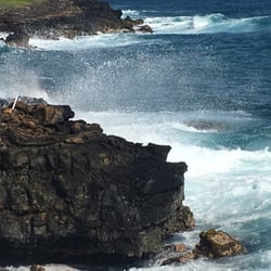 A powerful wave crashes every minute you're here.