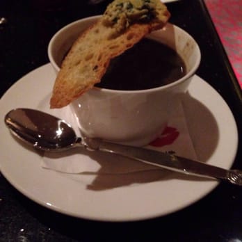 The Kitchen - Beluga lentil soup with crostini - New American Near Me - Orlando, Florida The Kitchen - Beluga lentil soup with crostini - New American Near Me - Orlando, Florida
