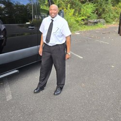 Affluent Limousine Services - Kevin. This smile never left his face.