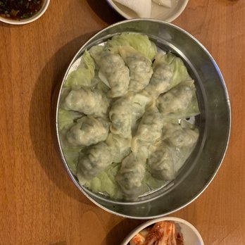 Olympic Noodle - Steamed mandu, kimchi and and radish - Korean Near Me - Los Angeles, California Olympic Noodle - Steamed mandu, kimchi and and radish - Korean Near Me - Los Angeles, California
