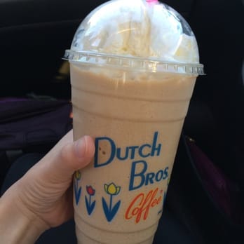 Dutch Bros Coffee - White Zombie blended with whipped cream! - Coffee & Tea Near Me - Davis, California