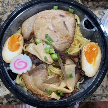 SAGA Kitchen - Tonkatsu ramen to go.  Yummy! - Dim Sum Near Me - Alameda, California