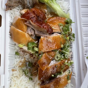 HK B.B.Q. Master - Soy sauce chicken over rice (minus 2 pieces of chicken) - Barbeque Near Me - Richmond, British Columbia HK B.B.Q. Master - Soy sauce chicken over rice (minus 2 pieces of chicken) - Barbeque Near Me - Richmond, British Columbia