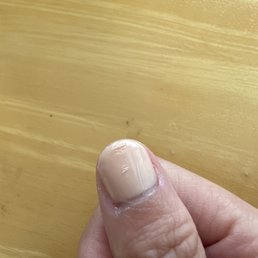 Not dry after 30-45 min Not dry after 30-45 min