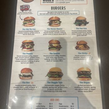 The Burger Dock - CDA - Menu at Burger's Dock on the back - Burgers Near Me - Coeur D'alene, Idaho The Burger Dock - CDA - Menu at Burger's Dock on the back - Burgers Near Me - Coeur D'alene, Idaho