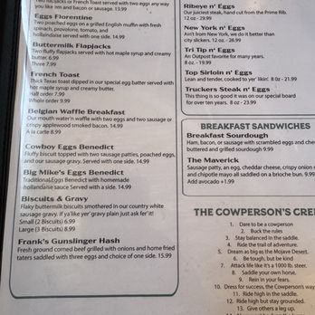 Outpost Cafe - Menu June 2025 - American Near Me - Oak Hills, California