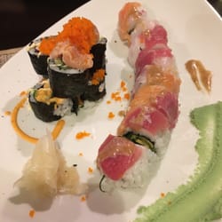 Doring Sushi Bar - Tasty Volcano Maki and Rainbow Roll