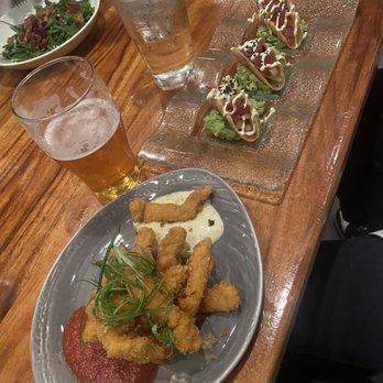 Duke's Malibu - Panko Crusted Calamari & Poke Tacos - New American Near Me - Malibu, California