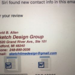 David B Allen- Sketch Design Group - Beware