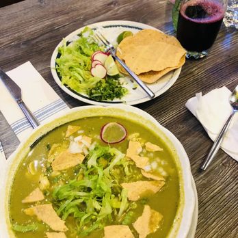 Los Yaquis - Pozole de pollo - Mexican Near Me - San Francisco, California Los Yaquis - Pozole de pollo - Mexican Near Me - San Francisco, California