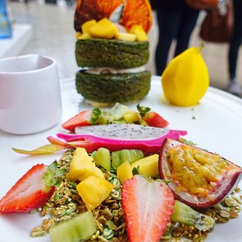 Brunch & Cake - Matcha pancakes - Breakfast & Brunch Near Me - Barcelona, B