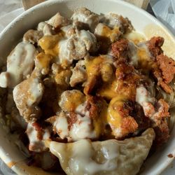 Cupbop - Korean BBQ in a Cup - $10.75 Cupbop with two protein (bbq chicken +bbq pork)
