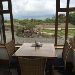 Seaside B&B - Beautiful view from the breakfast room including the bay and some horses