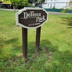 DeFrees Park - Signage