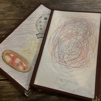 Full Of Life Flatbread - Kid drawn menus - New American Near Me - Los Alamos, California