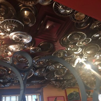 Chuy's - Hub caps on the ceiling - Tex-Mex Near Me - Humble, Texas Chuy's - Hub caps on the ceiling - Tex-Mex Near Me - Humble, Texas