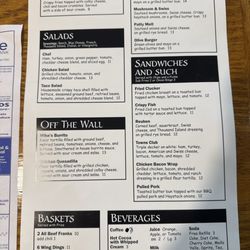 Ravenna Round Table - Lunch Menu