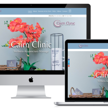 Suncoast Website Design - Cairn Clinic - Web Design Near Me - Saint Petersburg, Florida Suncoast Website Design - Cairn Clinic - Web Design Near Me - Saint Petersburg, Florida