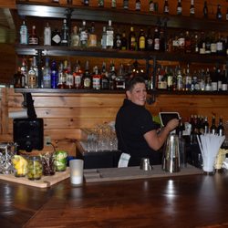 The Long View Lodge - Amanda always serving with a smile!