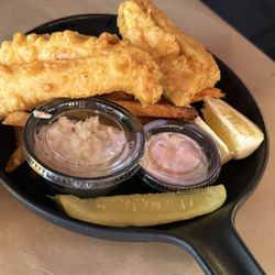 Fried whitefish tasty