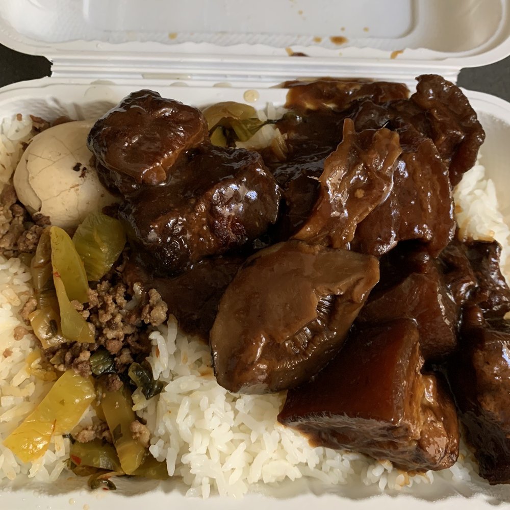 88 Canteen - Braised pork over rice, egg still in shell... - Hong Kong Style Cafe Near Me - Flushing, New York