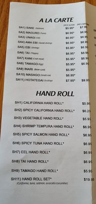 Menu photo 3 Ta ke Sushi Newmarket, ON