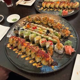 Specialty sushi rolls Specialty sushi rolls