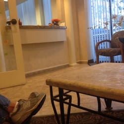 Dustin L Rowe, DDS - Waiting area. And some guys random foot