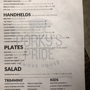 Porky's Pride Smoke House - Food Trucks Near Me - Warrior, Alabama