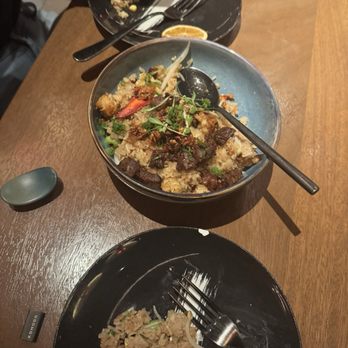 Komodo Dallas - Surf and turf fried rice - Asian Fusion Near Me - Dallas, Texas Komodo Dallas - Surf and turf fried rice - Asian Fusion Near Me - Dallas, Texas
