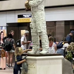 Terminal B - Denver International Airport - Apollo 13 astronaut & Colorado native, Jack Swigert.