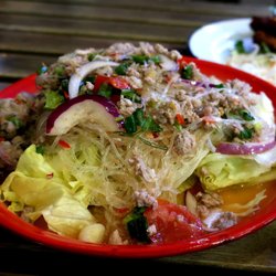 Mommy Thai - Glass noodles minced pork and everything else fun & tasty