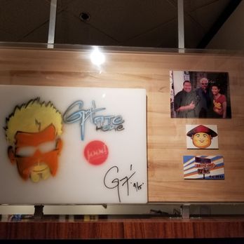 Fat Choy - A pic of the owners with Guy Fieri! - New American Near Me - Las Vegas, Nevada