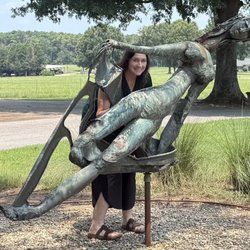 Steffen Thomas Museum & Archives - Sculpture outside