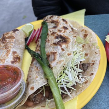 Sonoratown - The Caramelo. Honestly l was more excited for the grilled green onion. Yum. - Mexican Near Me - Los Angeles, California Sonoratown - The Caramelo. Honestly l was more excited for the grilled green onion. Yum. - Mexican Near Me - Los Angeles, California