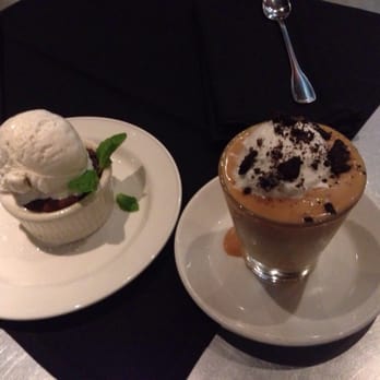 Yard House - Chocolate soufflé and salted caramel butterscotch pudding. Delicious. - New American Near Me - Honolulu, Hawaii Yard House - Chocolate soufflé and salted caramel butterscotch pudding. Delicious. - New American Near Me - Honolulu, Hawaii