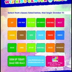 Wiz Kids Center - All available classes