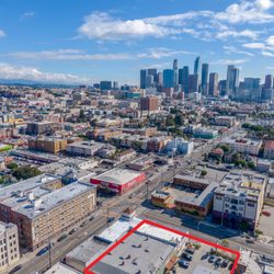 Alvarado Paint & Hardware - Alvarado Paint & Hardware Bird's Eye View - Proximity to Downtown Los Angeles