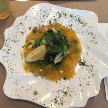 La Case Créole - Marinade de poisson à la mangue et combava - a well balanced, rich flavour - Cajun/Creole Near Me - Ixelles, BRU