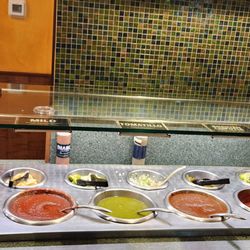Love the salsa bar