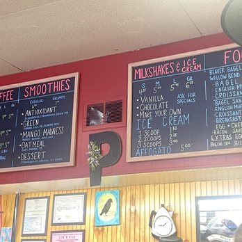 Old Crow Coffeehouse - Menu - Coffee & Tea Near Me - Ambridge, Pennsylvania