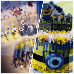 Minions Treats & Custom Cake