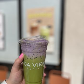 Da Vien Coffee - Ube matcha - Desserts Near Me - Westminster, California