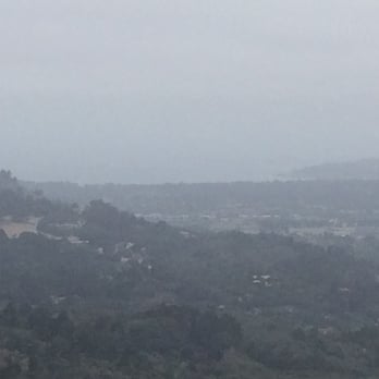 Saddle Mountain  - It's a 4 mile run round trip to the top of the mountain so I wanted to go before it got too warm but should have waited for fog to lift! - Campgrounds Near Me - Carmel, California