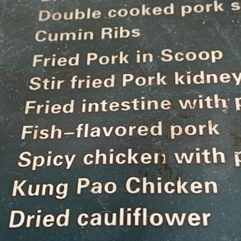Gem Bistro - Fish flavored Pork? Slippery? Hmmmm - Szechuan Near Me - Kearny, New Jersey