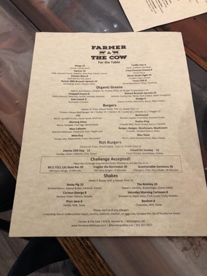 Menu photo 8 Farmer & the Cow Wilmington, DE Menu photo 8 Farmer & the Cow Wilmington, DE