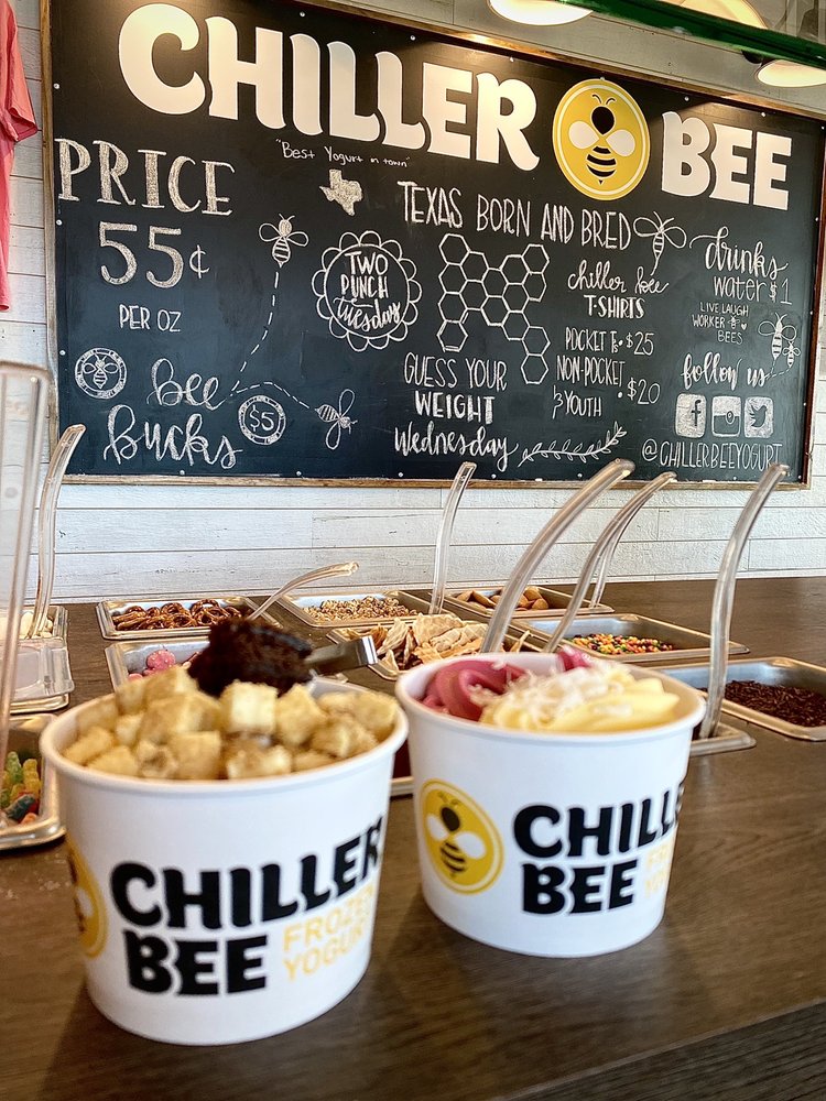 CHILLER BEE FROZEN YOGURT FRISCO 32 Photos & 36 Reviews 3290 Main St, Frisco, TX Menu Yelp
