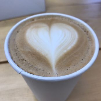 Ground Up Coffee - Cup of mocha latte. - Coffee & Tea Near Me - Montebello, California
